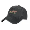 Ball Caps Chomster Gwinea Pig i Capybara Baseball Cap Funny Hat Luksus dla mężczyzn Kobiet