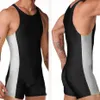 رجال ثياب الجسم بدلة السباحة قطعة واحدة للسباحة الرياضية بدلة صالة رياضية رجل المصارعة المفردة 230n