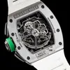 Automatiska mekaniska armbandsur Swiss Sporst Watches Wrist Watch Richarmilles RM1101 Automatiska mekaniska mens Mancini Limited Edition unikt bollspel WN78V