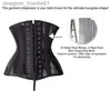 Shapers Femmes Bustiers Corsets Sexy Underbust Corset Femmes Gothique Top Courbe Shaper Respirant Minceur Ceinture Taille Formateur Blanc Noir L230914