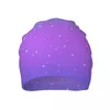 Boinas de chapéu de malha Cosmos com estrelas Shining Cap Bonnet Acessórios para adultos