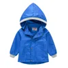 Jaquetas moda criança infantil bebê crianças meninos meninas leve respirável capa de chuva impermeável com capuz chuva windbreaker casaco # g4
