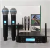 Mikrofon Wireless G-Mark Glxd4 Professionelles System Uhf Dynamic Mic Matic Frequency 80M Party Stage Host Church Microphones Drop Delivery