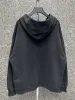 Designer mens oversized hoodies and sweatshirts with round neck embroidery and printed polar style summer clothing, pure cotton on the street