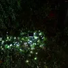 Cordas Solar Powered String Fairy Light Energy Saving Alto Brilho para Quintal Árvores Cerca Quintal