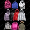 Jaqueta masculina de inverno Puffer Jaquetas ao ar livre jaquetas efetivas de marca co-marca luminosa time do colégio casual acolchoado com capuz espessado corta-vento clássico casacos completos S-3XL