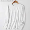 Men's Thermal Underwear Men's T Shirts Men Thermal Underwear Tshirt Dralon Soft Warm Tops Winter Bottoming Long Sleeves High Elastic Solid Casual Pullovers L230914