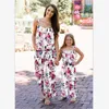 Trajes a juego para la familia Mamá y yo Ropa Floral Romper Madre Hija Mujeres Mono Niñas Playsuit 230914