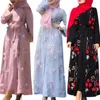 Ethnic Clothing Dubai Kimono Muslim Hijab Dress For Women Kaftan Caftan Marocain Prayer Turkish Islamic Morocco Robe