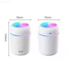 Humidifiers Portable 300ml Cup Humidifier USB Aroma Car Diffuser Cool Mist Maker Air Desk Ultrasonic Humidifiers Purifier With Colorful Lights L230914