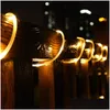 Led Strings Strip Lighting Outdoor String Lights With 8 Modes Waterproof Garden Decoration Party Tree Christmas Rope Warm White Drop D Dhtxb