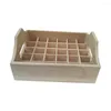 Storage Bottles 30 Slot Essential Oil Box Case Holder Display Organizer For 20ml