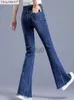 Women's Jeans Women's jeans woman high waist Flared Jeans Pants pants for women Jean clothing undefined Woman trousers Clothing 210924 x0914