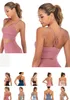 Ny mode top look trendiga kvinnor longline sport bh wirefree vadderad medium support yoga bras gym som kör träningstankar