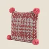 Kudde vardagsrum konst s estetik modern kramning med pompom kawaii soffa designer kontor elegant almofadas heminredning