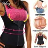 Kadın şekillendiricileri spandex şekillendiricileri neopren sauna ter yelek bel antrenörler cinchers kadın vücut düzeltici korse egzersiz termo mide zayıflama kemeri CX200715 L230914