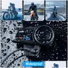 Motorcycle Intercom 2021 Version Fodsports Fx6 Helmet Headset 6 Riders 800M Fm Radio Moto Wireless Headsets For All Type Helmets1 Drop Dhm7W