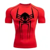 Camisetas para hombres Camisa de compresión Camiseta de manga larga para hombres Protección solar Segunda piel Transpirable Secado rápido Rashgarda Tops Sports Man 2099 Tees 230914