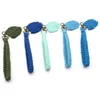 Boho sac accessoires Rame bracelet feuille porte-clés poignet lanière sangle porte-clés bracelet couleurs assorties Rames tressé porte-clés 20 livraison directe