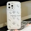 휴대폰 케이스 iPhone 14 Pro Max 13 Pro 12 휴대 전화 셸 뒤로 덮개 보호 케이스 디자이너 가죽 패션 HKD230914