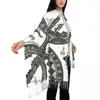 Vêtements ethniques Z Imazighen Gland Écharpe Femmes Doux Berbère Kabyle Tapis Châle Wrap Femme Hiver Automne Foulards