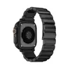 Роскошный титановый ремешок для Apple Watch Ultra2, 49 мм, 45 мм, 44 мм, 38 мм, 40 мм, 42 мм, мужской стильный ремешок для часов Series9, 8, 7, 6 SE, 5, 4, браслет
