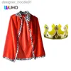 Cape femme WUHO habiller enfants Cape Cape Cosplay Costumes de Performance pour enfants pour L230914