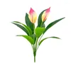 Dekorative Blumen, künstliche Palmen, grüne Pflanzen, Anthurium, Hochzeit im Freien, Zuhause, El, gefälschte Blumendekoration, Simulation, Arrangement, Dekoration
