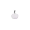 Charms 3.6g 18x20mm 1Pcs In Apple Shape Natural Stone Accessories Decoration Goods Women's Beautiful Pendant Charm Earring Colorful