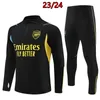 2023 2024 Arsen PEPE Saka treino de futebol Gunners terno de treinamento 23 24 ODEGAARD TIERNEY Homem Kids futebol fatos de treino jerseys survetement chandal jogging kits