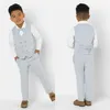 Formelle Anzüge für kleine Jungen, Abendessen, Smoking für Hochzeit am Strand, Junge, Trauzeugen, Kinder, Kinder, für Party, Abschlussball, Anzug, formelle Kleidung, Weste, Pants268t