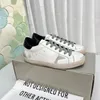 Dupe aaaaa designer sneakers super stjärna paljett klassiska vita tränare män kvinnor casual skor Italy varumärke gör gammal smutsig sneaker