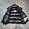Moda parki kurtki puffer designer kurtka unisex miłośnicy płaszcza płaszcza pułap rękawów