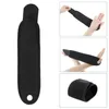 Protector de brazo de soporte de muñeca, cómodo soporte de cuidado de manos de doble cara para adultos, vendaje ajustable para gimnasio, ajuste libre negro