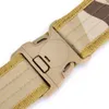 Ceinture tactique de Camouflage en plein air, ceinture militaire en tissu Oxford, ceinture d'alpinisme, large boucle en plastique, ceinture de taille militaire, ceinture de travail