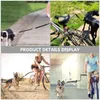 Transportín para perros, correa para bicicleta, cuerda para tirar para mascotas, tiradores para caminar, arnés para cachorros para transporte al aire libre, perros pequeños