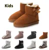 Brand Kids Boots Children Girls Mini snow boot Winter Warm Toddler Boys Kids Children's Plush Warm Shoes size EU22-35