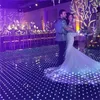 20 Stück programmierte Bühnen-Stehleuchte für Bar, Party, Hochzeit, Disco, Nachtclub, 8 x 8 Pixel, gehärtetes Glas, LED-Video-Tanzfläche