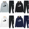 Venda quente agasalho masculino feminino diário casual esportes hoodies e moletom outono inverno casal com capuz roupa ginásio jogging terno