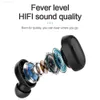Cell Phone Earphones For Smartphone Sport Earbuds Intelligent Noise Cancellation Mini Stereo Headset A6s Bt5.0/edr With Charging Box Gaming Headset L230914