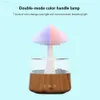 Humidificateurs Humidificateurs Champignon Humidificateur D'air Maison Chambre Aromathérapie Lampe Calmant Gouttes D'eau Sons Diffuseur Humidificateur Pluie Nuage Veilleuse L20309015