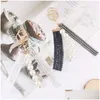 Korean spetsimitation Pearl Keychain Fashion Tassel Accessories Pendant Key Ring Women Ryggsäck Holder Drop Delivery