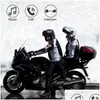 Intercomunicador para motocicleta, novo Bt-S3 1000M Bt, capacete de moto, sem fio, fone de ouvido FM, portátil, mini interfone1 entrega direta Automob Dhumn