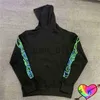 Męskie bluzy bluzy 2022 Fluorescencyjna zielona młoda z kaptura Mężczyźni Kobiety Jakość pająka z kapturem Web SP5DER Bluzy 555555 pullover x0914