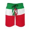 Men's Shorts Beach Anime Flag Of North Rhine Westphalia (state) Breathable Quick Dry Top Quality Loose Adjustable Drawcord