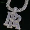 Pendentif de luxe personnalisé plaqué or 9k/14k/18k, diamant Vvs Moissanite, argent Sterling 925, Hip Hop, breloque pour hommes