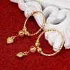 Boucles d'oreilles pendantes boule tendance pour femmes et filles, perle avec cœur rond, bijoux éthiopiens, africains et arabes
