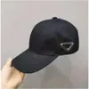 Moda PPDDA Ball Cap Designer Baseball Cap Wysokiej jakości unisex hat regulowany kapelusz na zewnątrz podróżne Casquet