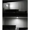 Veilleuses Cob LED Lampe murale 3W Placard sans fil Light Stick Tap Touch Armoire Placard Sous Cabinet Drop Livraison d'urgence Lighti Dhxom