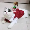 Cat Costumes Gentleman Pet Party Costume For Cats Gotas Handsome Wedding Clothes Reunion Dress Suit Tuxedo Mascotas Clothing Disfraz Gato